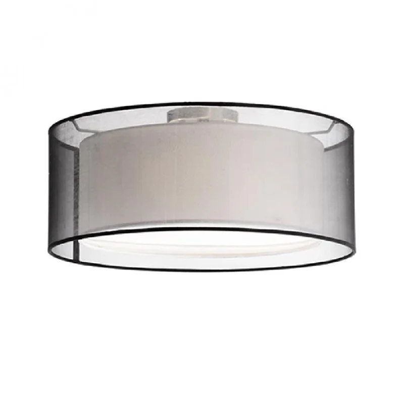 Track lighting for creating a focal pointKuzco Lighting 52333B Circon 3 Light Round Semi-Flush Mount, Brushed Nickel Track lighting for creating a focal pointKuzco Lighting 52333B Circon 3 Light Round Semi-Flush Mount, Brushed Nickel
