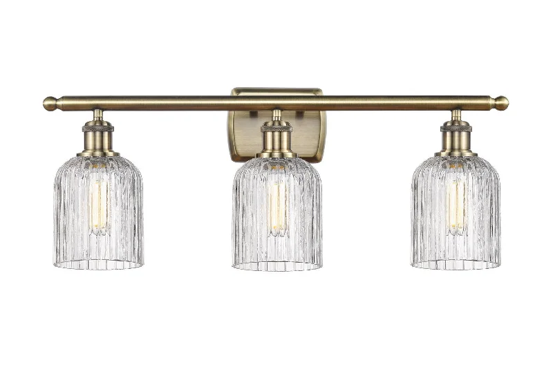 Shock - Resistant Industrial Lighting for Vibrating Machinery AreasBallston Three Light Bath Vanity Shock - Resistant Industrial Lighting for Vibrating Machinery AreasBallston Three Light Bath Vanity