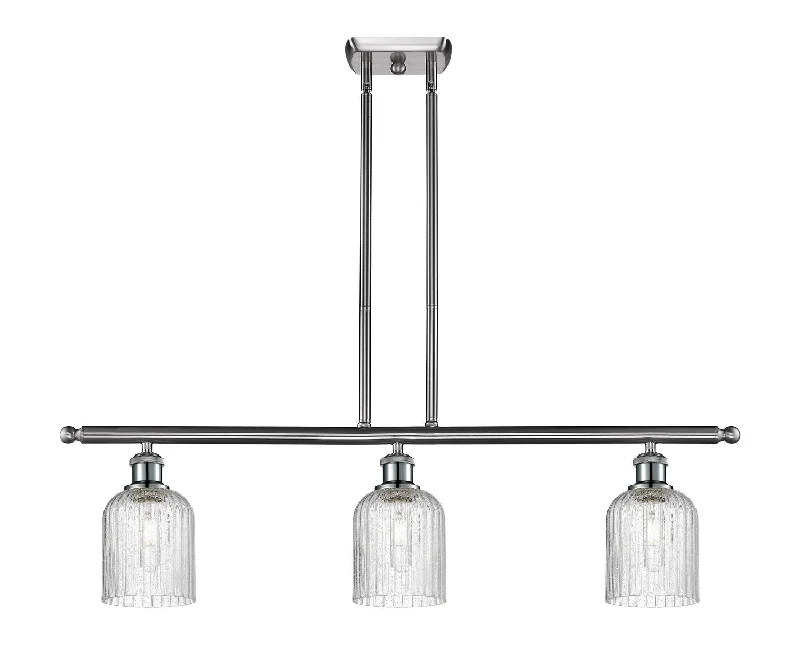 Dust - Resistant Industrial Lighting for Dirty WorkspacesBallston Three Light Island Pendant
