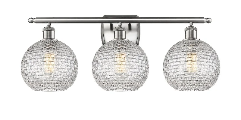 Corrosion - Resistant Industrial Lighting for Coastal FactoriesBallston Three Light Bath Vanity Corrosion - Resistant Industrial Lighting for Coastal FactoriesBallston Three Light Bath Vanity