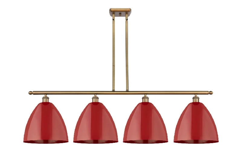 Low - Bay Industrial Lighting Fixtures for Small FactoriesBallston Four Light Island Pendant Low - Bay Industrial Lighting Fixtures for Small FactoriesBallston Four Light Island Pendant