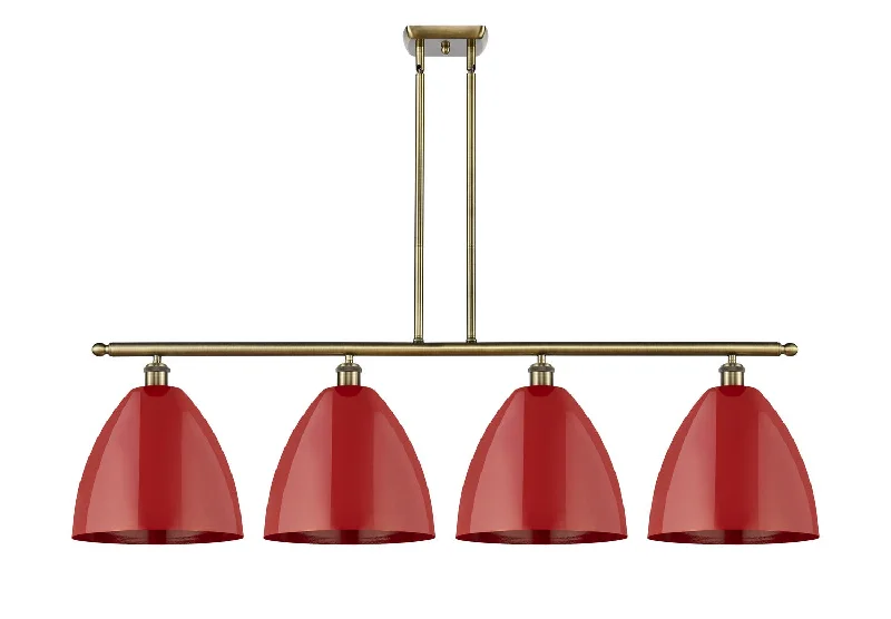 Low - Bay Industrial Lighting Fixtures for Small FactoriesBallston Four Light Island Pendant