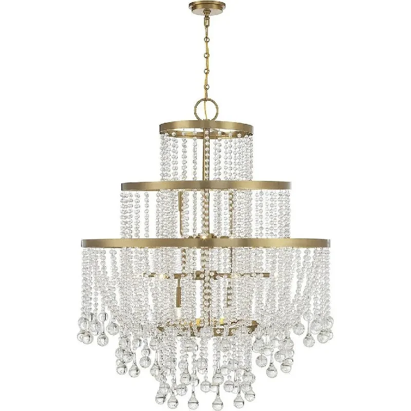 Outdoor - rated track lighting for patiosLuna Chandelier