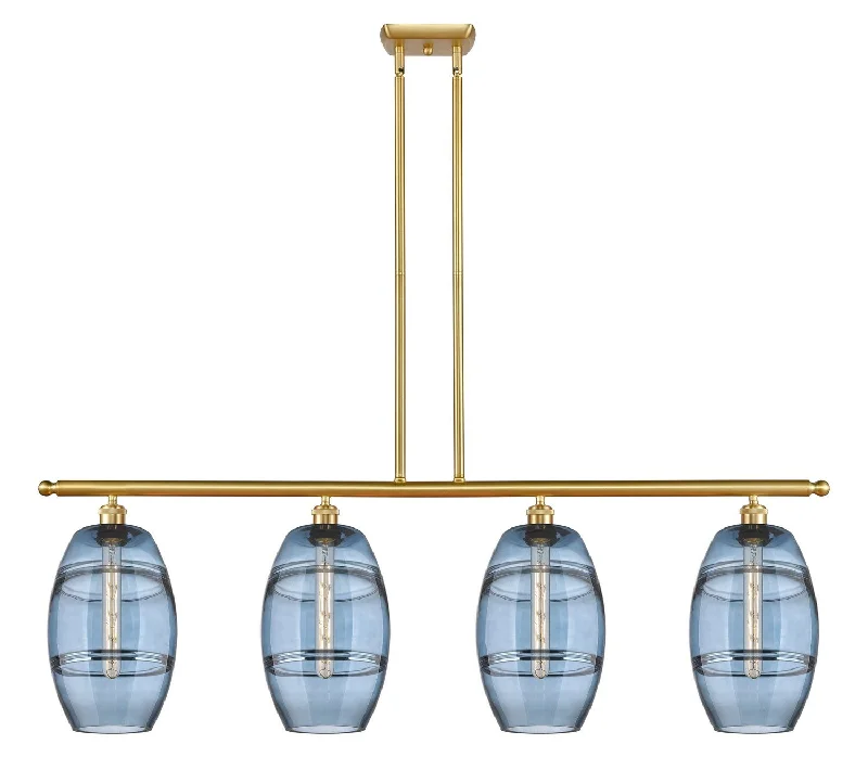 Industrial Lighting for Metal Fabrication ShopsBallston Four Light Island Pendant
