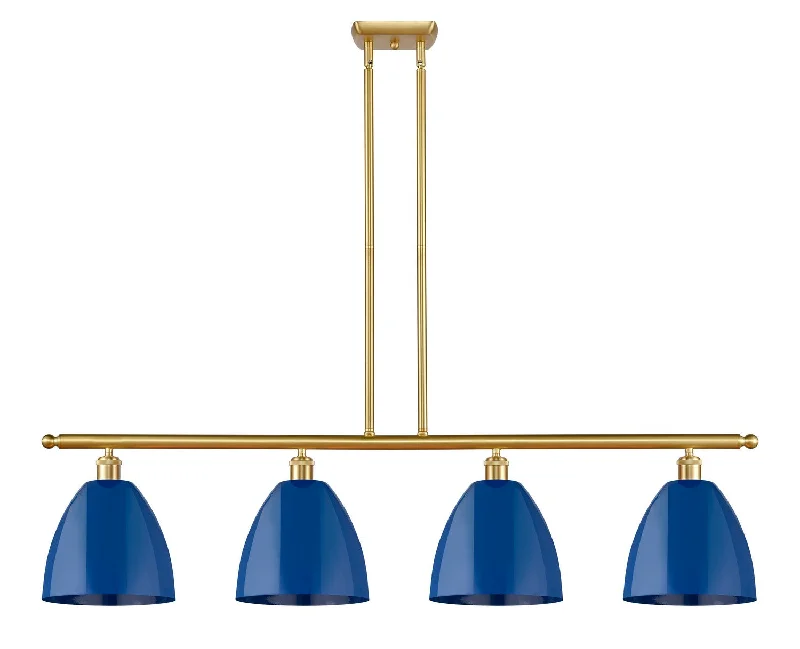 Industrial Area Lighting for Large Open SpacesBallston Four Light Island Pendant