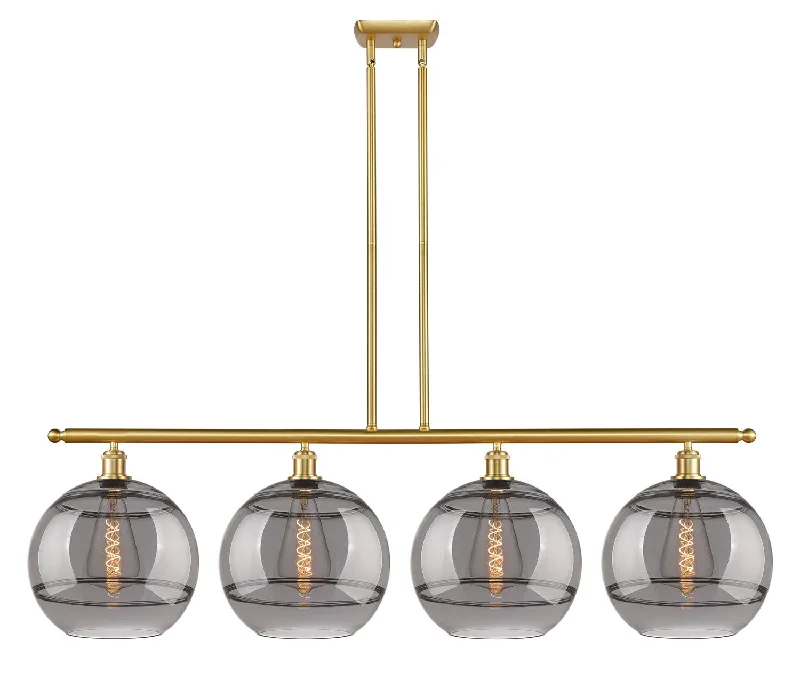 Industrial Emergency Lighting for Safety in FactoriesBallston Four Light Island Pendant Industrial Emergency Lighting for Safety in FactoriesBallston Four Light Island Pendant