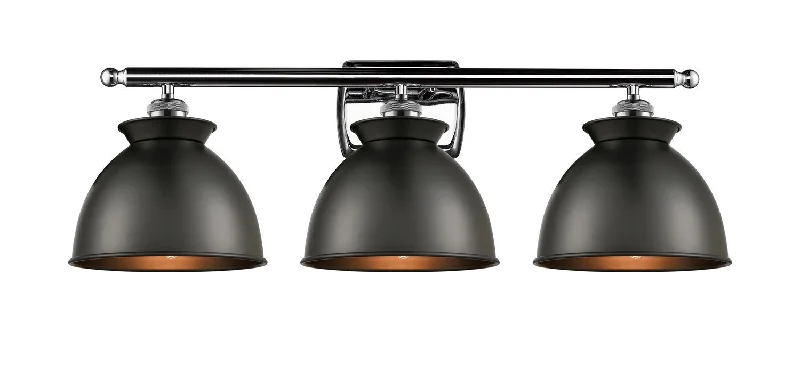 Industrial Wall - Mounted Lighting for Workshop WallsBallston Three Light Bath Vanity