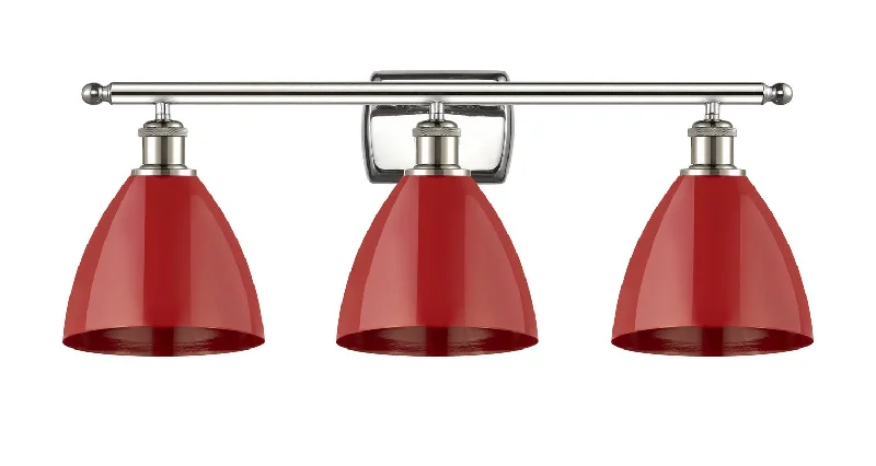 Industrial Lighting for Woodworking FactoriesBallston Three Light Bath Vanity