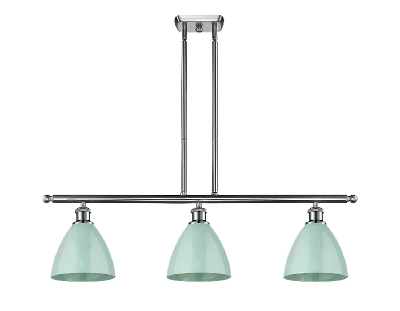 Industrial Task Lighting for Precision WorkstationsBallston Three Light Island Pendant