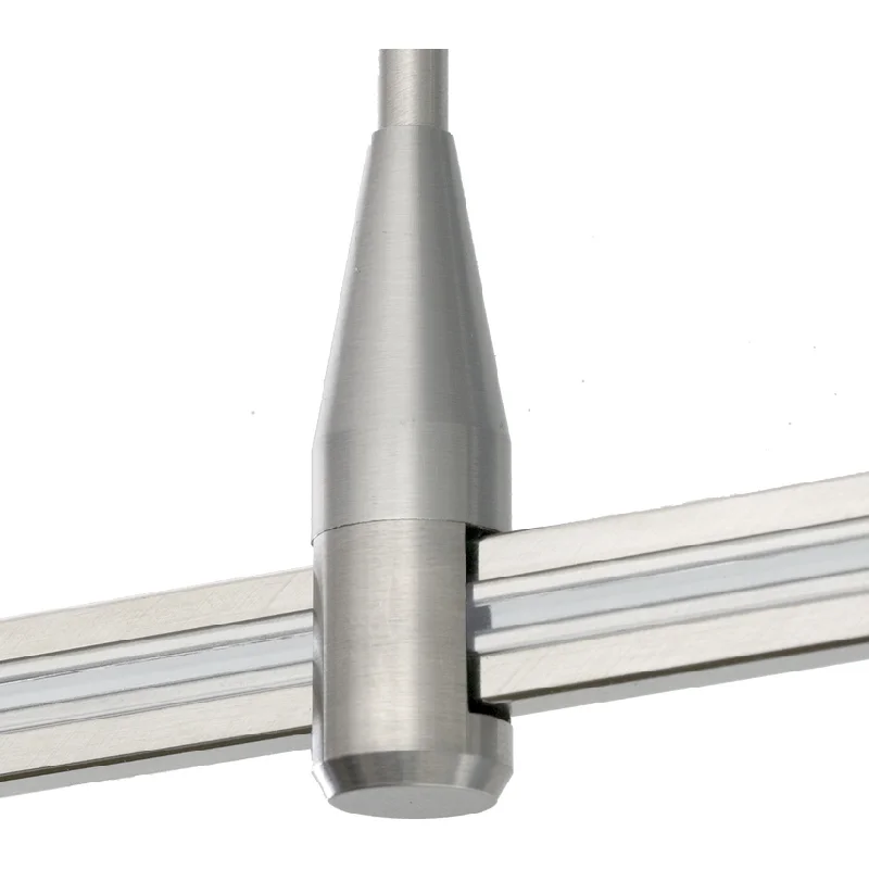 Track lighting with a decorative track designMonoRail Rigid Standoff 24"