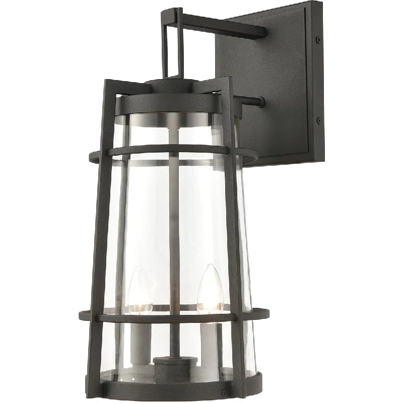 Track lighting with adjustable armsELK 45492/2 Crofton 19 inch Charcoal Outdoor Sconce Track lighting with adjustable armsELK 45492/2 Crofton 19 inch Charcoal Outdoor Sconce