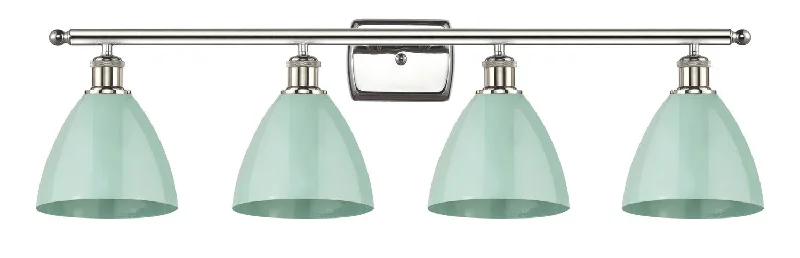 Energy - Efficient Industrial Lighting for Cost - SavingsBallston Four Light Bath Vanity Energy - Efficient Industrial Lighting for Cost - SavingsBallston Four Light Bath Vanity