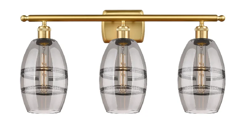 Industrial Lighting for Woodworking FactoriesBallston Three Light Bath Vanity