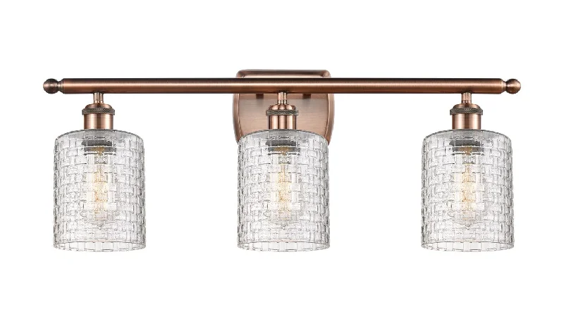 Industrial Lighting for Textile MillsBallston Three Light Bath Vanity