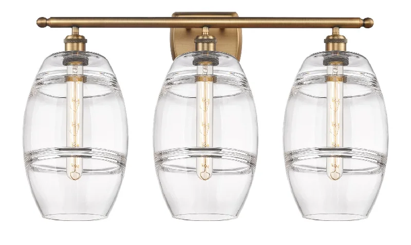 Dimmable Industrial Lighting for Ambiance ControlBallston Three Light Bath Vanity