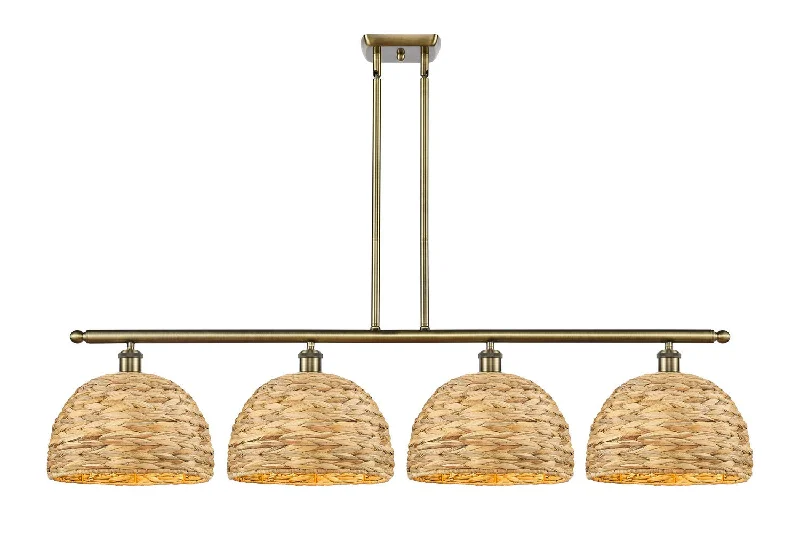 Industrial Flood Lighting for Outdoor Loading DocksDowntown Urban Four Light Pendant