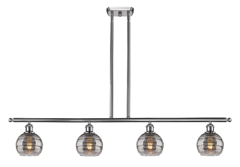 Shock - Resistant Industrial Lighting for Vibrating Machinery AreasBallston Four Light Island Pendant Shock - Resistant Industrial Lighting for Vibrating Machinery AreasBallston Four Light Island Pendant