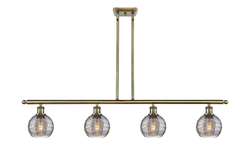 Shock - Resistant Industrial Lighting for Vibrating Machinery AreasBallston Four Light Island Pendant Shock - Resistant Industrial Lighting for Vibrating Machinery AreasBallston Four Light Island Pendant