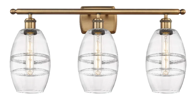 Industrial Lighting for Woodworking FactoriesBallston Three Light Bath Vanity