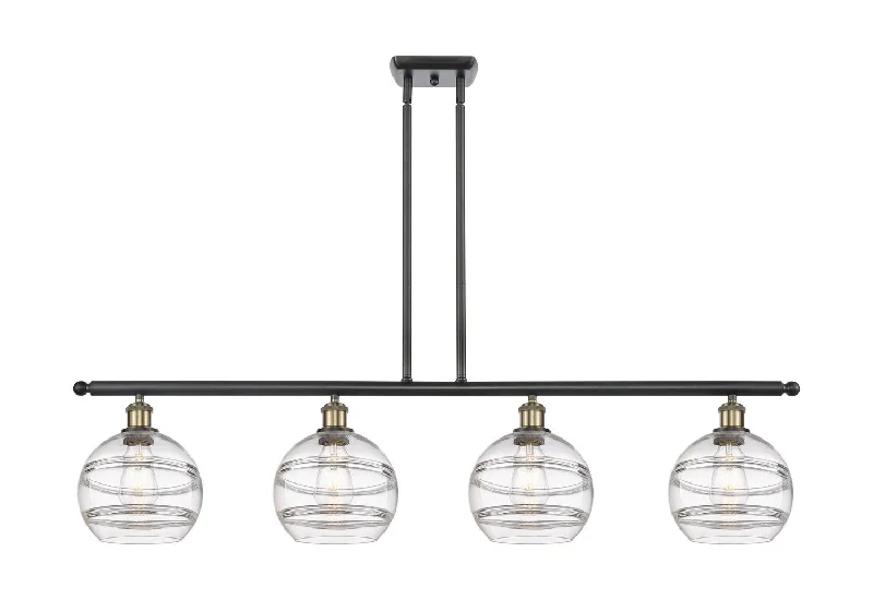 Shock - Resistant Industrial Lighting for Vibrating Machinery AreasBallston Four Light Island Pendant