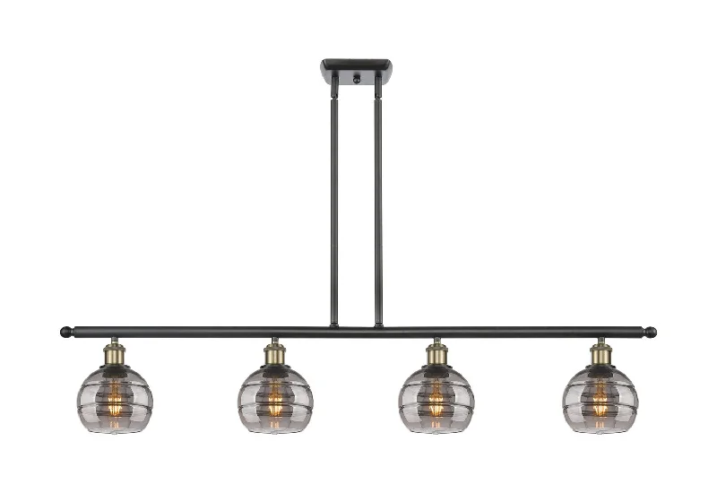 Industrial Emergency Lighting for Safety in FactoriesBallston Four Light Island Pendant Industrial Emergency Lighting for Safety in FactoriesBallston Four Light Island Pendant
