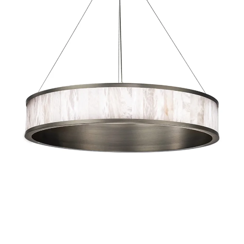 Track lighting for creating a moody atmosphereColiseo LED Chandelier
