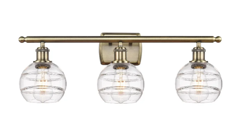 Industrial Ceiling - Mounted Lighting for Assembly PlantsBallston Three Light Bath Vanity