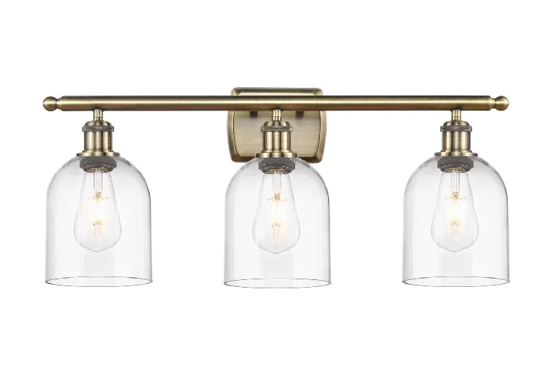 Industrial Lighting for Printing Press FacilitiesBallston Three Light Bath Vanity