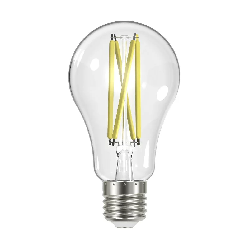 Low - voltage track lighting for safetySatco S12431 12.5A19/CL/LED/E26/940/120V 12.5 Watt LED A19 Light Bulb 4000K Low - voltage track lighting for safetySatco S12431 12.5A19/CL/LED/E26/940/120V 12.5 Watt LED A19 Light Bulb 4000K
