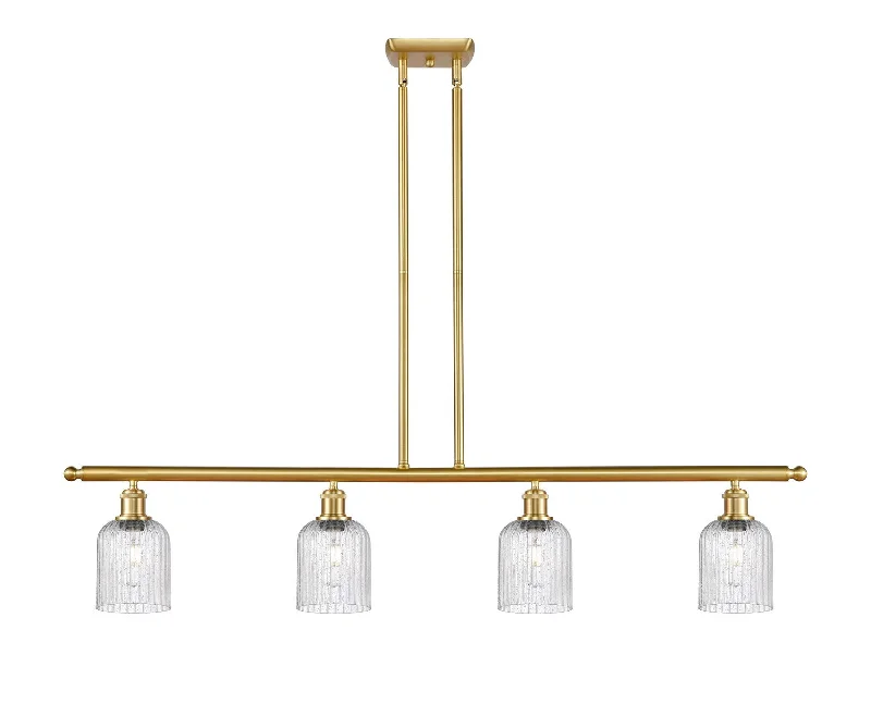Industrial Area Lighting for Large Open SpacesBallston Four Light Island Pendant