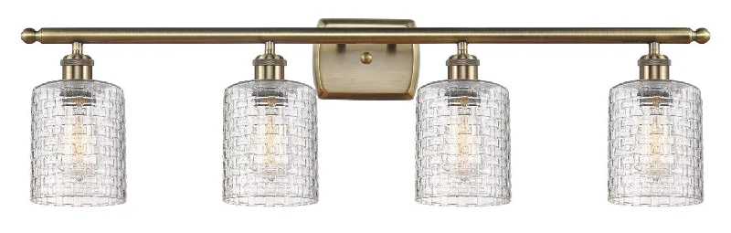 Industrial Exit Sign Lighting for Quick EvacuationBallston Four Light Bath Vanity