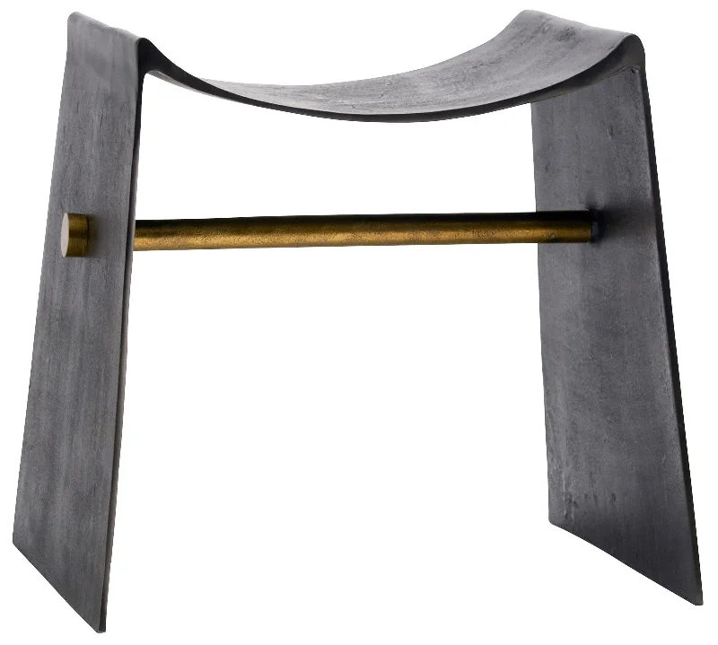 Track lighting with multiple heads for flexibilityMontez Stool