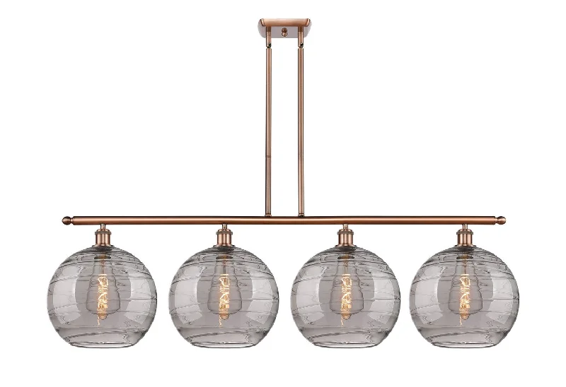 Industrial Wall - Mounted Lighting for Workshop WallsBallston Four Light Island Pendant