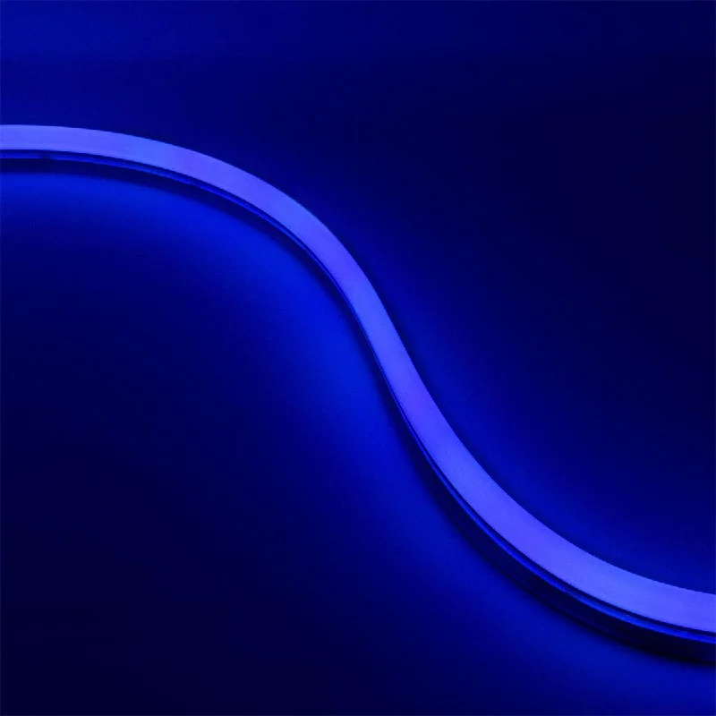 Industrial Lighting with High CRI (Color Rendering Index) for True Color PerceptionBLAZE Blue Neon LED Strip Light, 32 feet Reel, 24V, Side Bending Industrial Lighting with High CRI (Color Rendering Index) for True Color PerceptionBLAZE Blue Neon LED Strip Light, 32 feet Reel, 24V, Side Bending