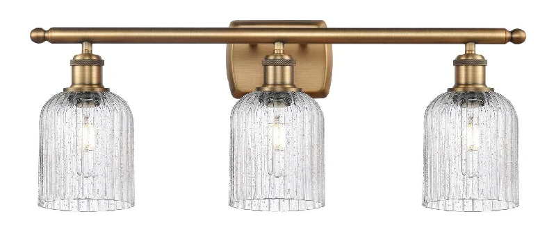 Industrial Lighting with High CRI (Color Rendering Index) for True Color PerceptionBallston Three Light Bath Vanity Industrial Lighting with High CRI (Color Rendering Index) for True Color PerceptionBallston Three Light Bath Vanity