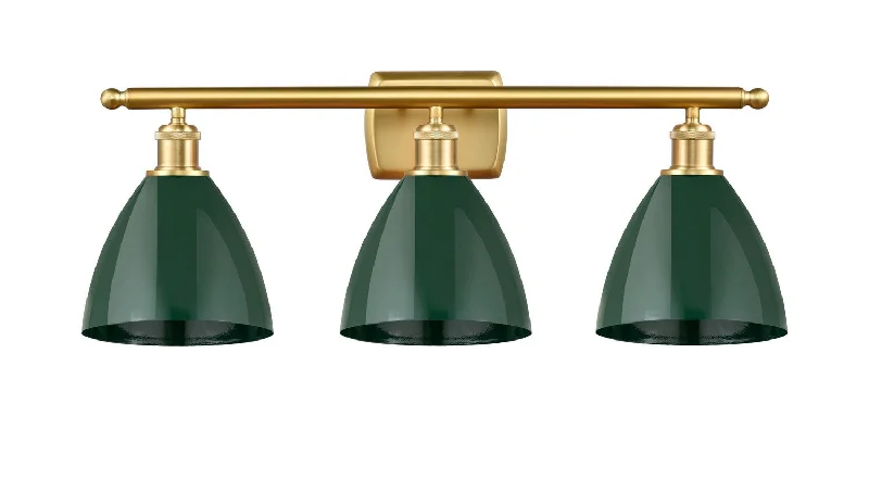 Industrial Area Lighting for Large Open SpacesBallston Three Light Bath Vanity