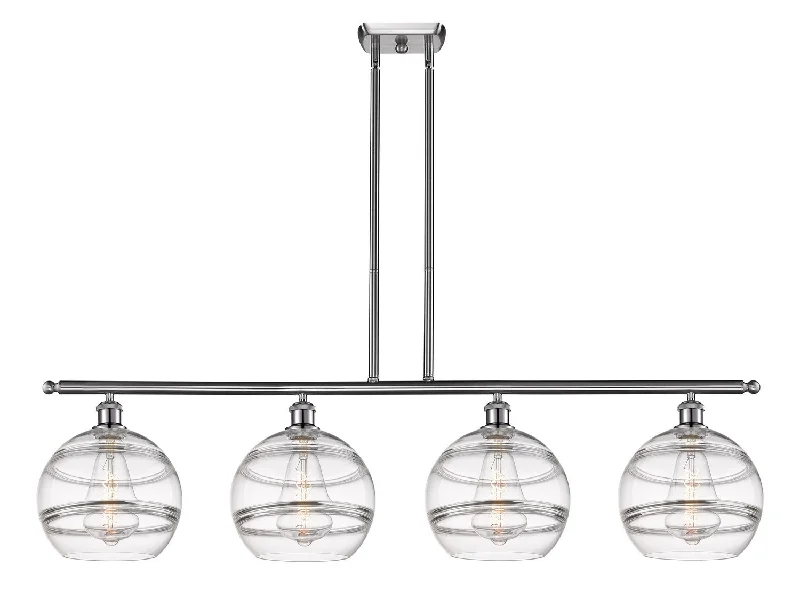 Industrial Lighting with High CRI (Color Rendering Index) for True Color PerceptionBallston Four Light Island Pendant Industrial Lighting with High CRI (Color Rendering Index) for True Color PerceptionBallston Four Light Island Pendant