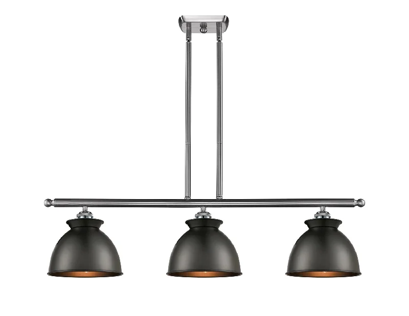 Industrial Lighting for Metal Fabrication ShopsBallston Three Light Island Pendant