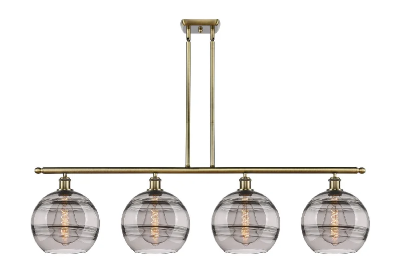 Industrial Lighting for Metal Fabrication ShopsBallston Four Light Island Pendant