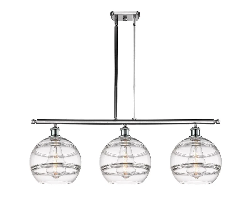 Industrial Emergency Lighting for Safety in FactoriesBallston Three Light Island Pendant