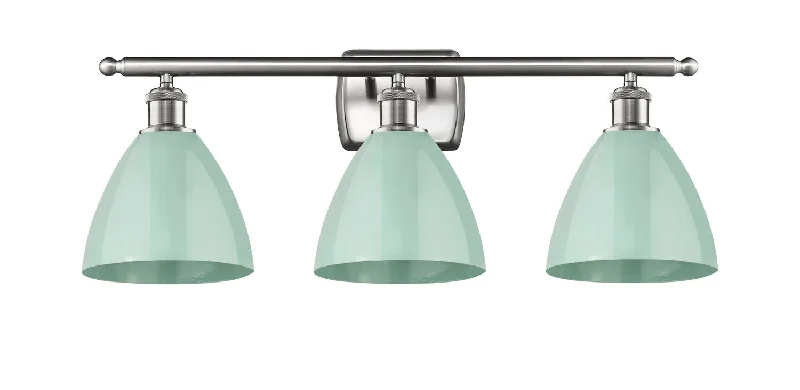Industrial Lighting for Textile MillsBallston Three Light Bath Vanity