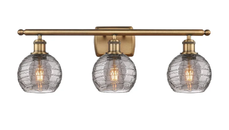 Corrosion - Resistant Industrial Lighting for Coastal FactoriesBallston Three Light Bath Vanity Corrosion - Resistant Industrial Lighting for Coastal FactoriesBallston Three Light Bath Vanity
