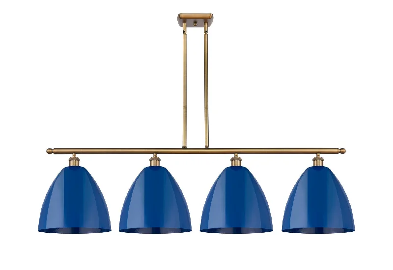 Industrial Lighting for Printing Press FacilitiesBallston Four Light Island Pendant Industrial Lighting for Printing Press FacilitiesBallston Four Light Island Pendant