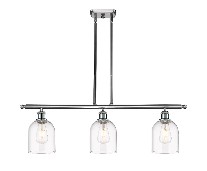 Shock - Resistant Industrial Lighting for Vibrating Machinery AreasBallston Three Light Island Pendant