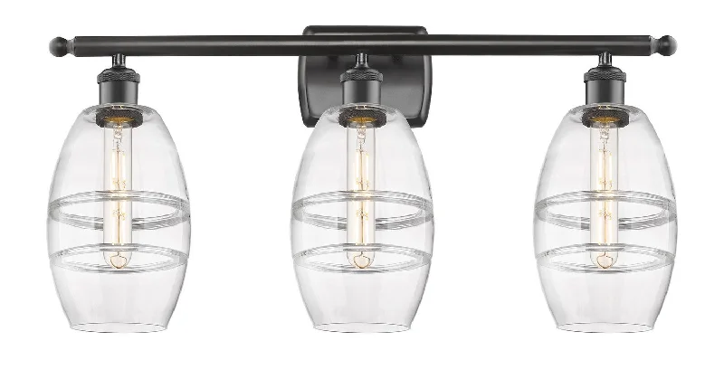 Industrial Lighting for Textile MillsBallston Three Light Bath Vanity
