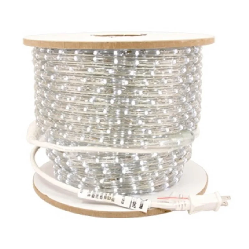 Industrial Lighting for Chemical PlantsFlexbrite LED Rope Light, 150 ft Reel, 1/2 in. Diameter, 34 Lumens / ft, 5000K, 120V Industrial Lighting for Chemical PlantsFlexbrite LED Rope Light, 150 ft Reel, 1/2 in. Diameter, 34 Lumens / ft, 5000K, 120V