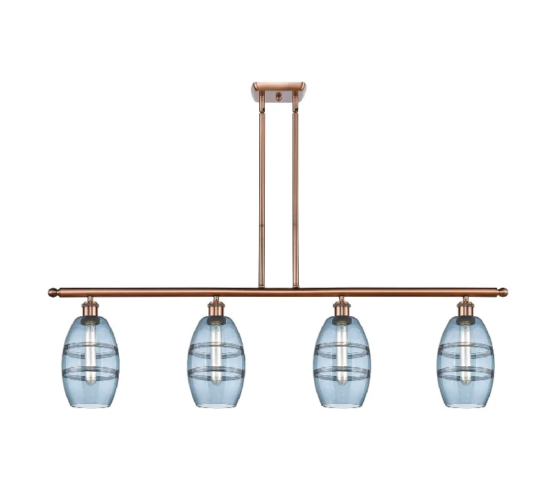 Industrial Wall - Mounted Lighting for Workshop WallsBallston Four Light Island Pendant