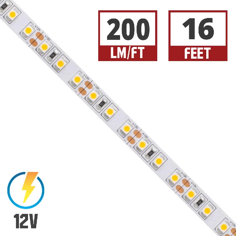 Low - Bay Industrial Lighting Fixtures for Small FactoriesBLAZE LED Strip Light, 16ft Reel, 2700K, 212 Lumens per Ft, 12V Low - Bay Industrial Lighting Fixtures for Small FactoriesBLAZE LED Strip Light, 16ft Reel, 2700K, 212 Lumens per Ft, 12V