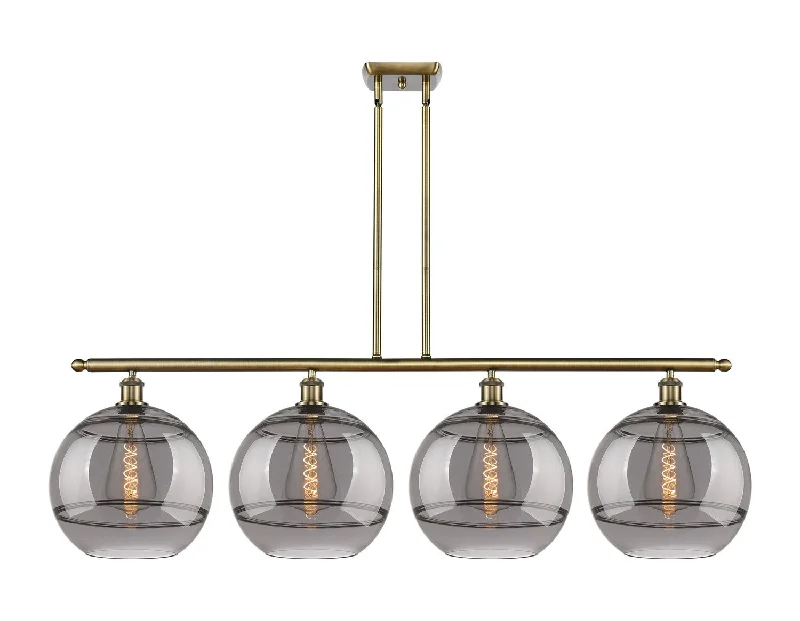 Corrosion - Resistant Industrial Lighting for Coastal FactoriesBallston Four Light Island Pendant