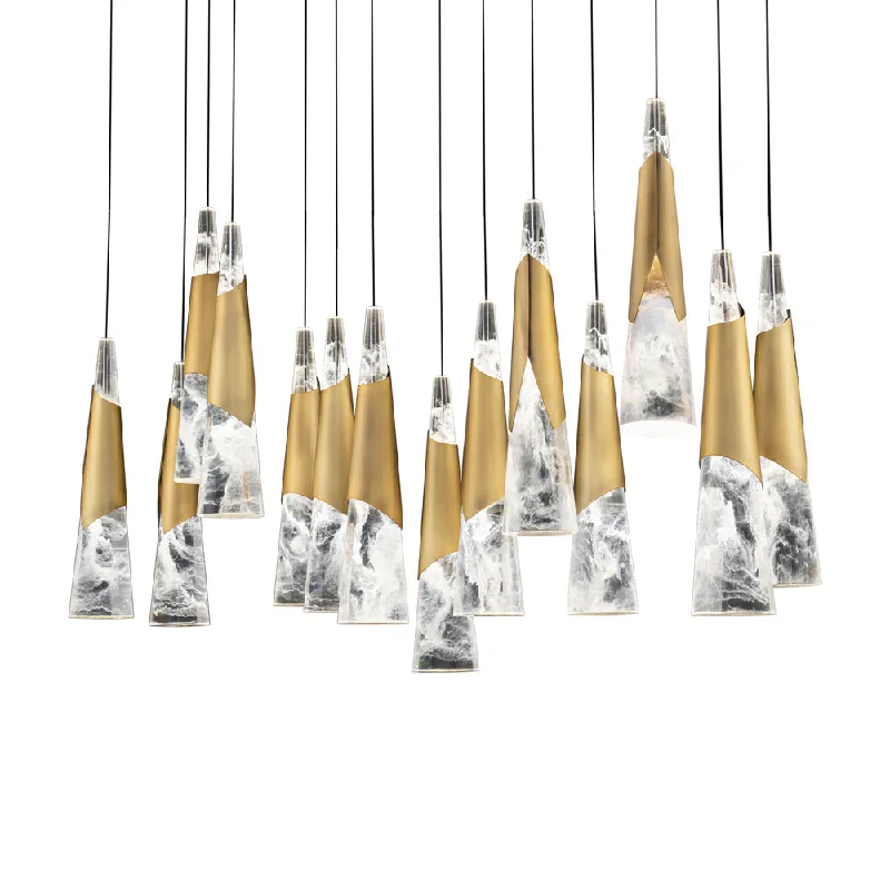Track lighting for adding a touch of eleganceKilt LED Linear Pendant Light